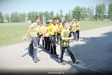 «Зарница» в Камешкирской средней школе | Новь