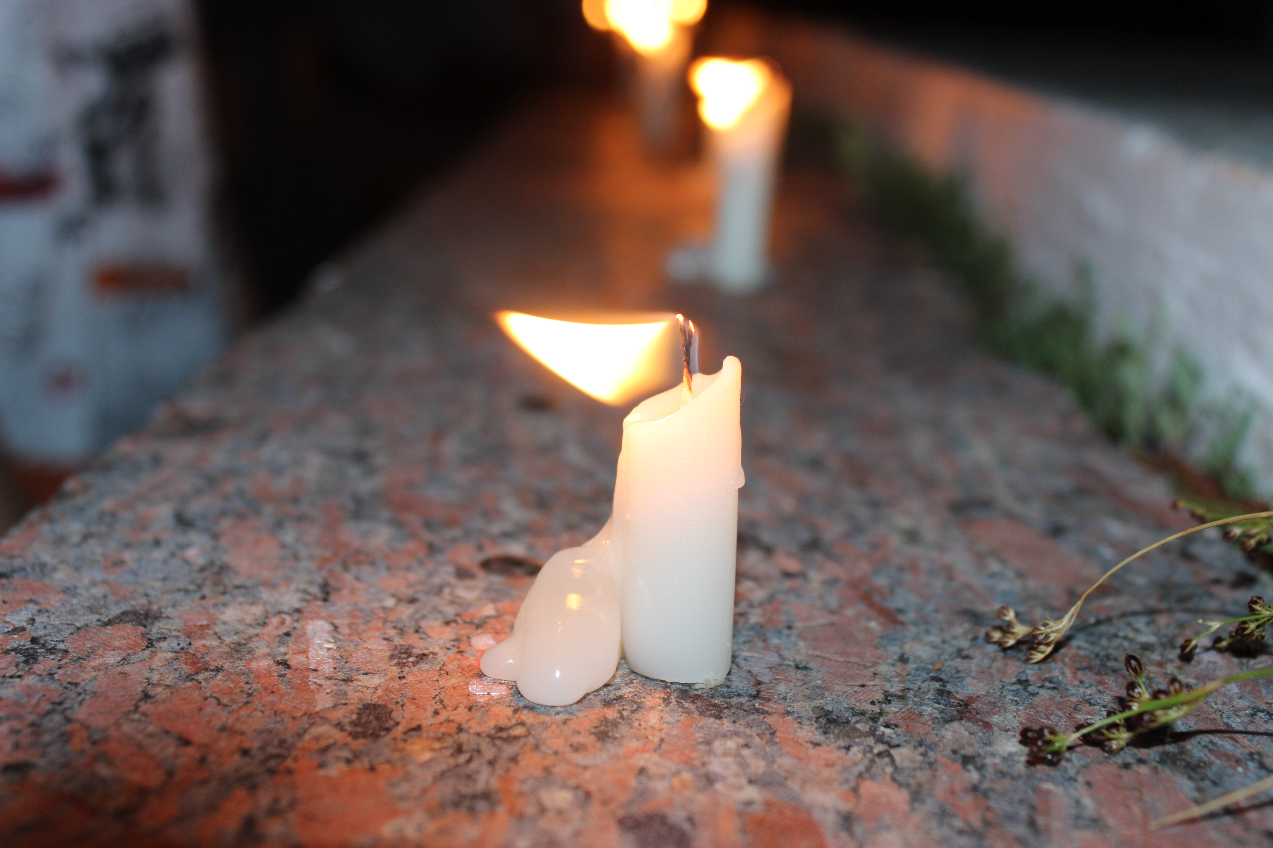 В сёлах Камешкирского района зажгли Свечи памяти