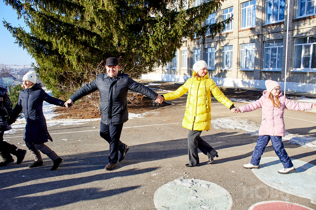 В Камешкирском районе торжественно открыли зимний спортивный сезон
